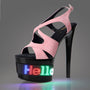 A-62 Divine Selection Led Dance Heels