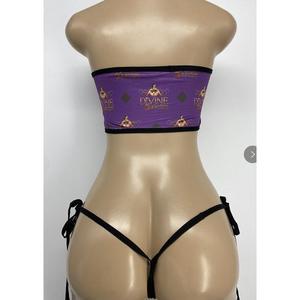 Exotic Dance Wear Lavender Two Piece Divine Selection