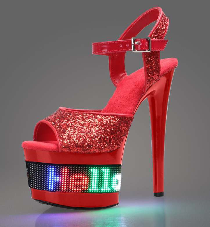 A66 Divine Selection Led Dance Heels