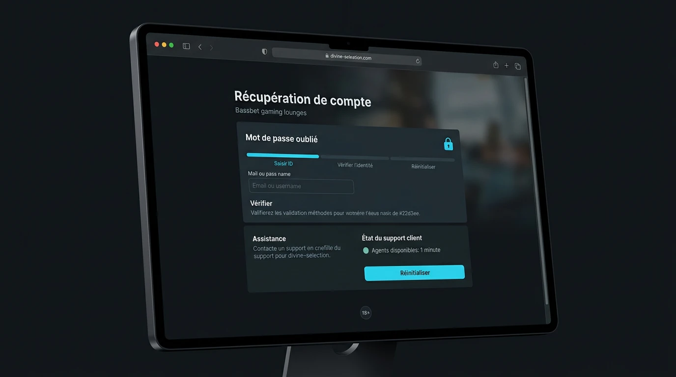 Problèmes de connexion ?